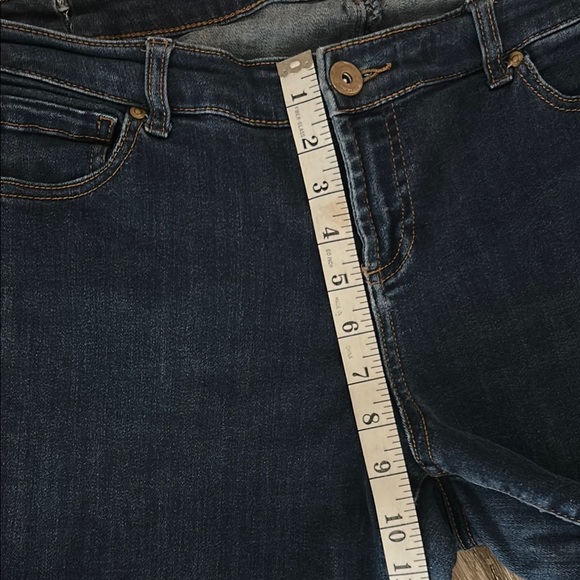 INC International Concepts Blue Skinny Curvy Fit Jeans 10L Tall - Picture 8 of 10